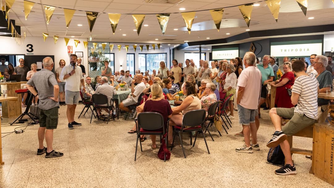Gezamenlijk vrijwilligersfeest voor Tripodia en Baptistengemeente groot succes!
